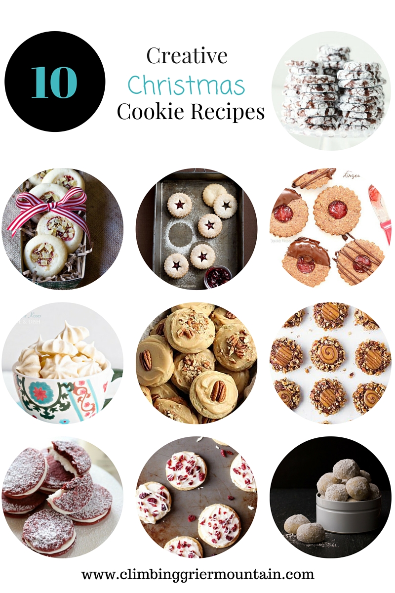ten creative christmas cookie recipes - Climbing Grier ...